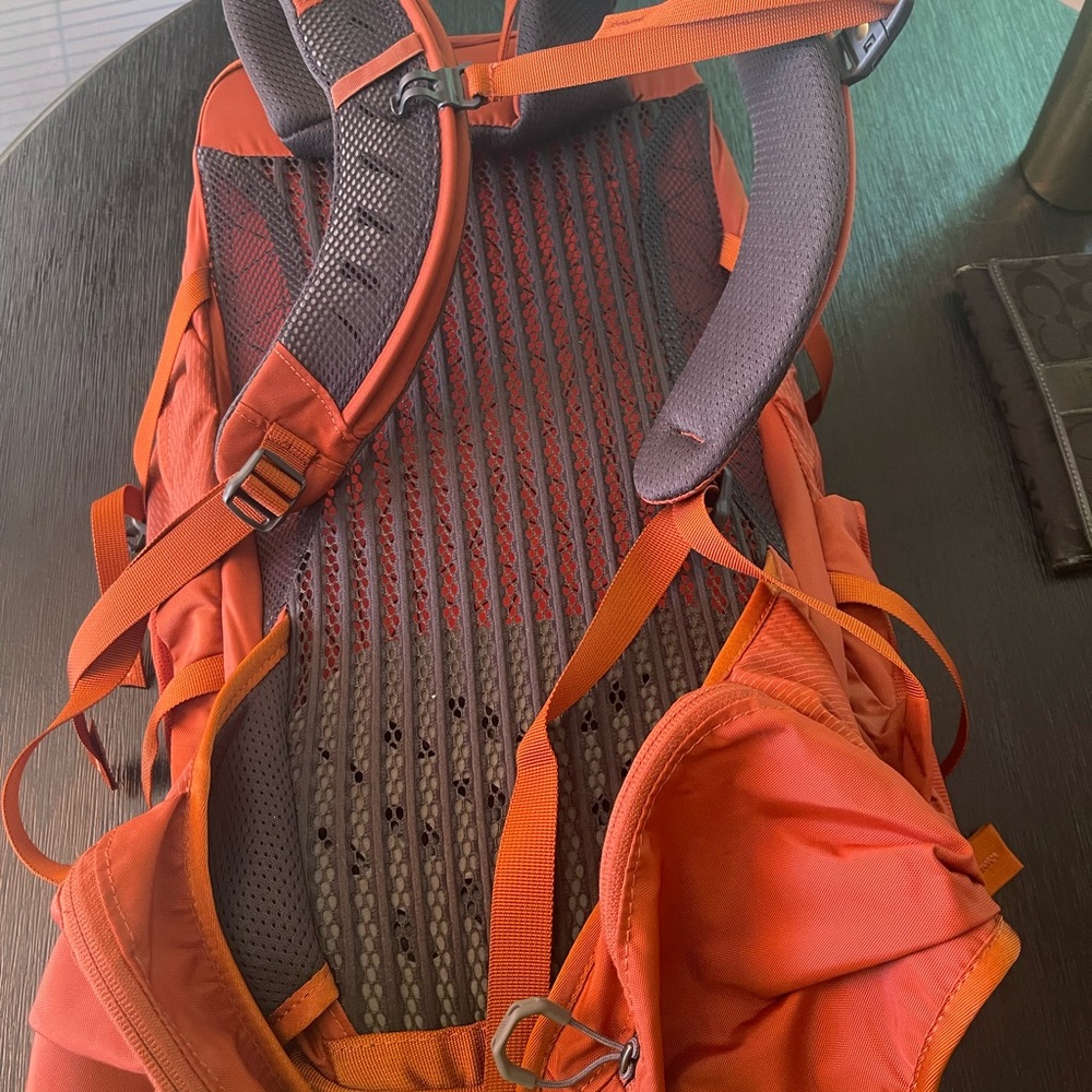 Gregory Orange Hiking Backpack with Compression Straps - Picture 11 of 13